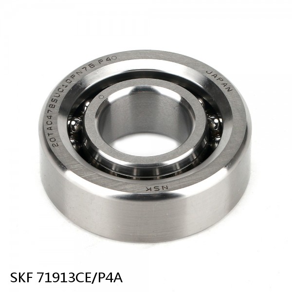 71913CE/P4A SKF Super Precision,Super Precision Bearings,Super Precision Angular Contact,71900 Series,15 Degree Contact Angle