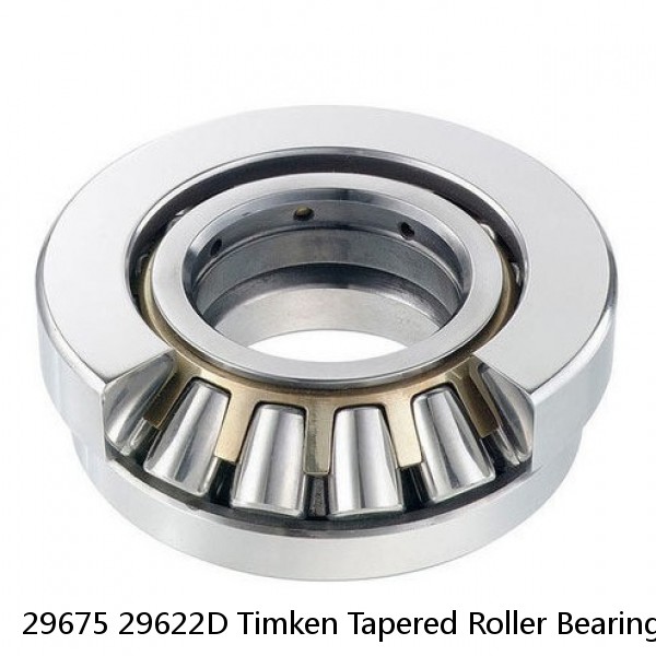 29675 29622D Timken Tapered Roller Bearing Assembly