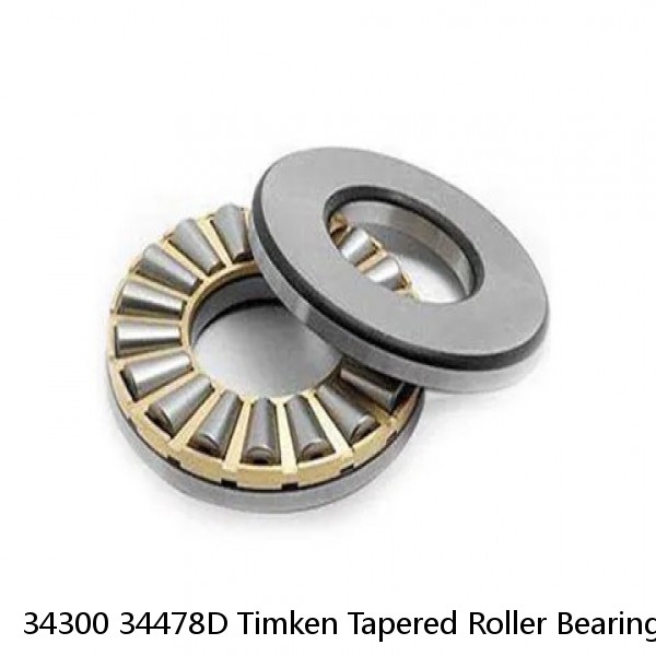34300 34478D Timken Tapered Roller Bearing Assembly