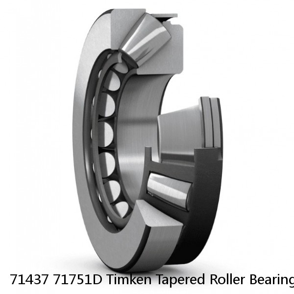71437 71751D Timken Tapered Roller Bearing Assembly