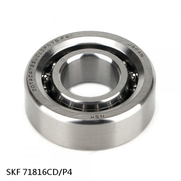 71816CD/P4 SKF Super Precision,Super Precision Bearings,Super Precision Angular Contact,71800 Series,15 Degree Contact Angle