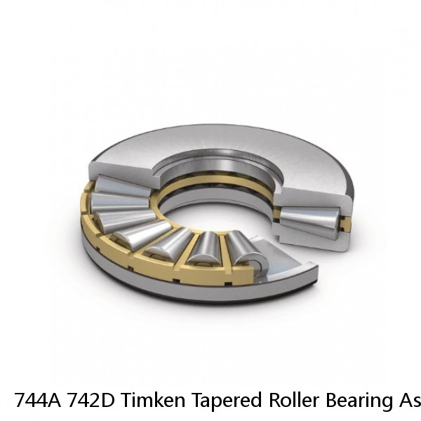 744A 742D Timken Tapered Roller Bearing Assembly