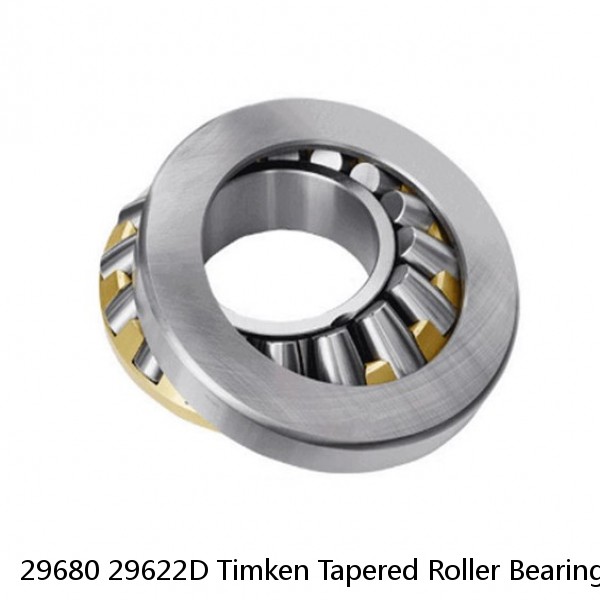 29680 29622D Timken Tapered Roller Bearing Assembly