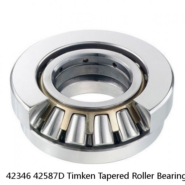 42346 42587D Timken Tapered Roller Bearing Assembly