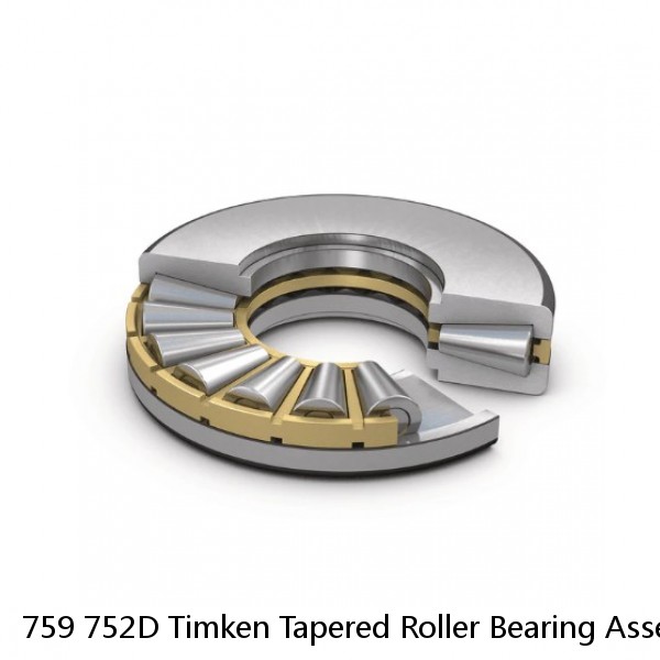 759 752D Timken Tapered Roller Bearing Assembly