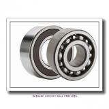 0.984 Inch | 25 Millimeter x 2.047 Inch | 52 Millimeter x 0.591 Inch | 15 Millimeter  SKF 7205DU  Angular Contact Ball Bearings