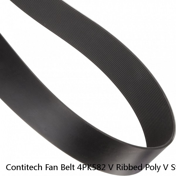 Contitech Fan Belt 4PK582 V Ribbed Poly V Strap Volvo 3485086