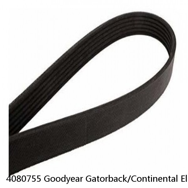 4080755 Goodyear Gatorback/Continental Elite Poly-V Serpentine Belt