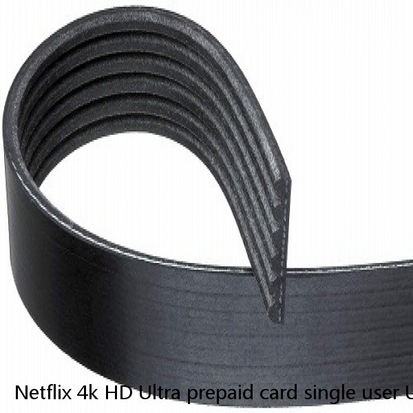 Netflix 4k HD Ultra prepaid card single user USA only 1yr!